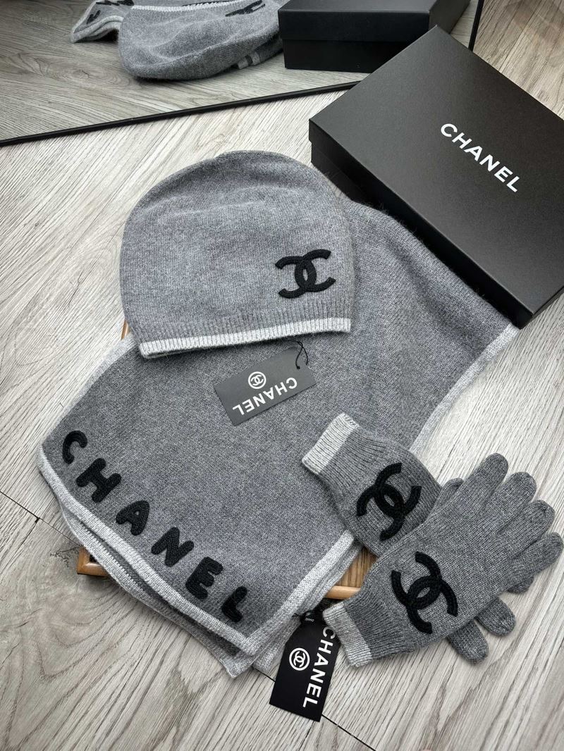 Chanel Caps Scarfs